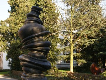 Skulpturensammlung Viersen Anthony Cragg Wirbelsäule The articulated column