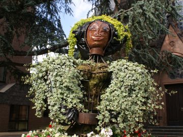 Viersen blüht Skulptur