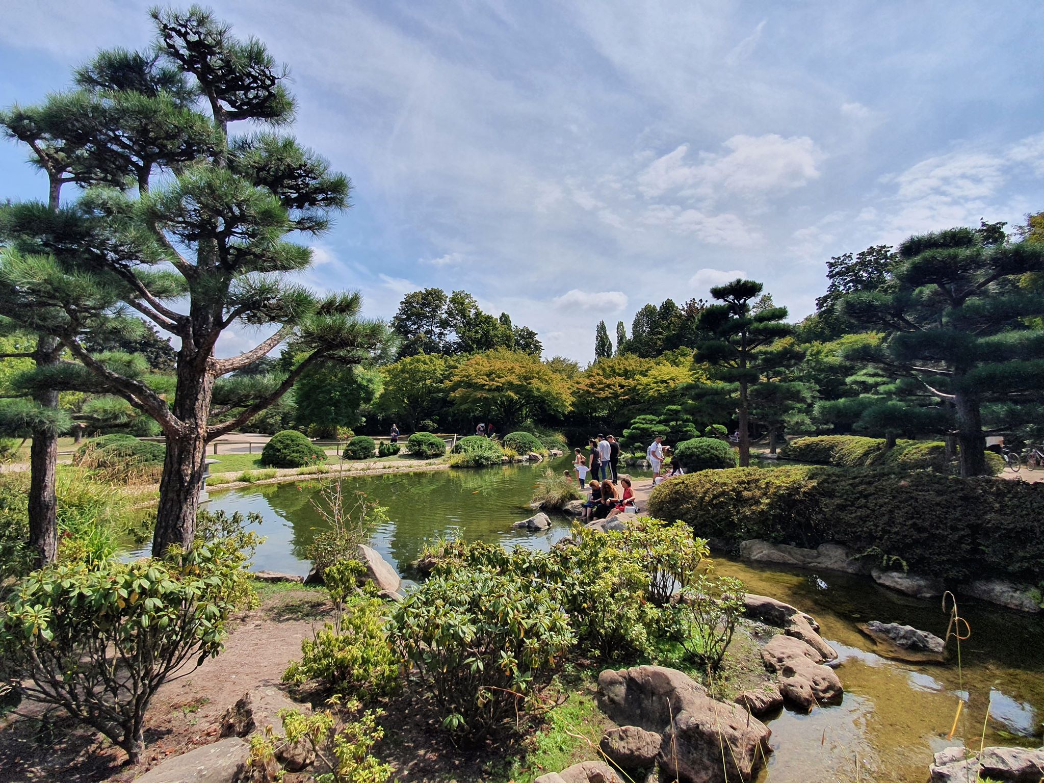 Japanischer Garten in Düsseldorf Treffpunkt der Manga