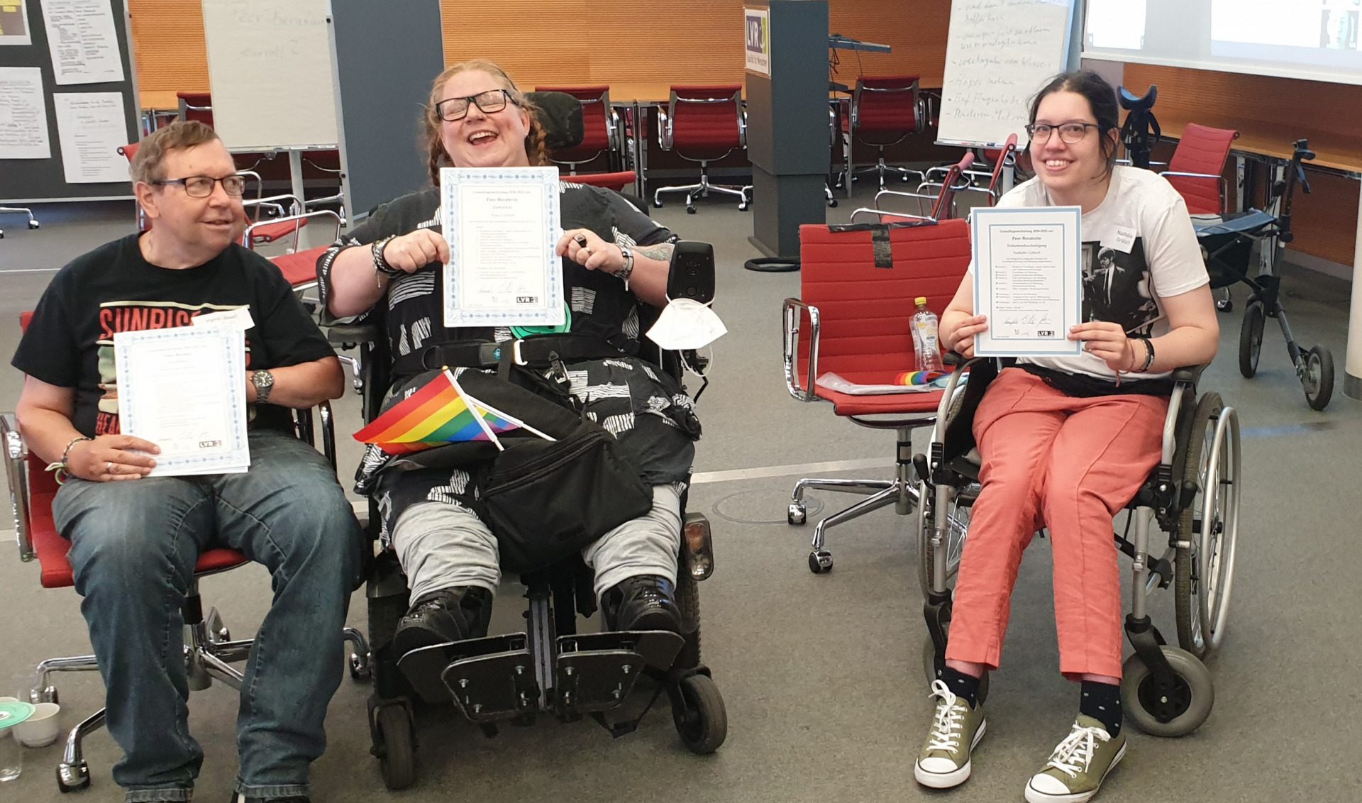 Neue PeerberaterInnen in Viersen ausgebildet Foto Peerberater-innen24082022