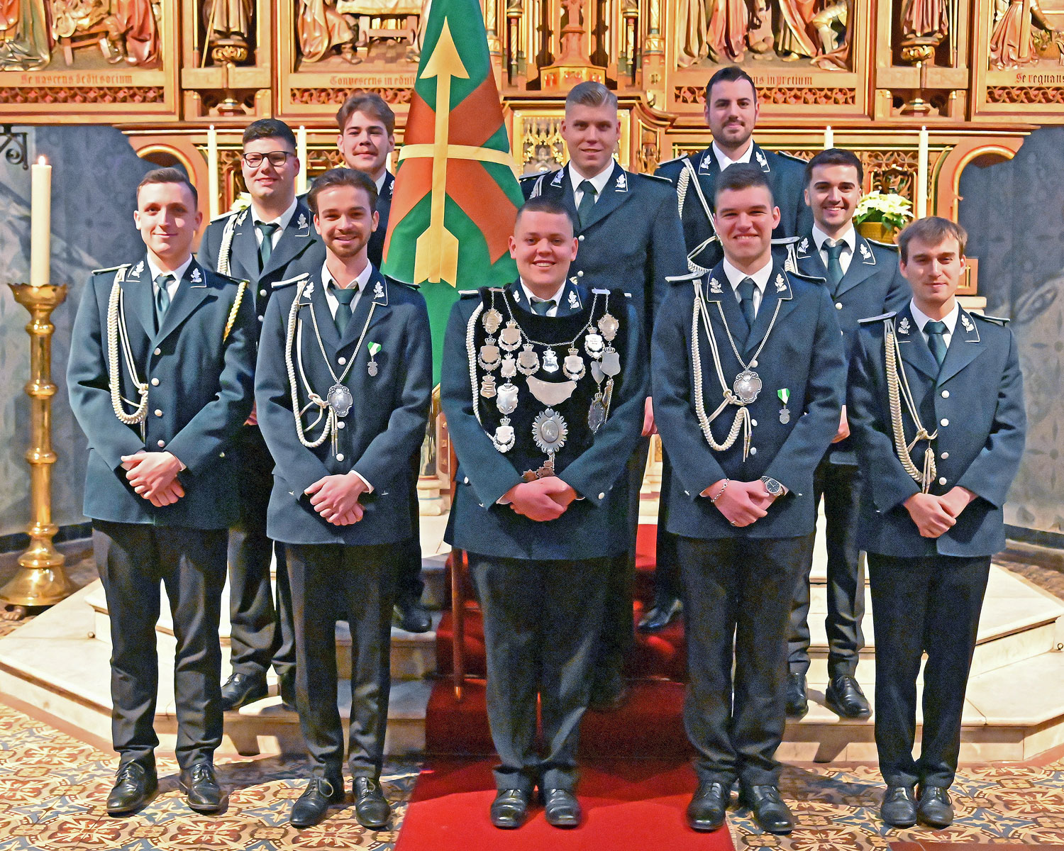 Krönungsmesse der St. Michaels Bruderschaft Holt Rheinischer Spiegel