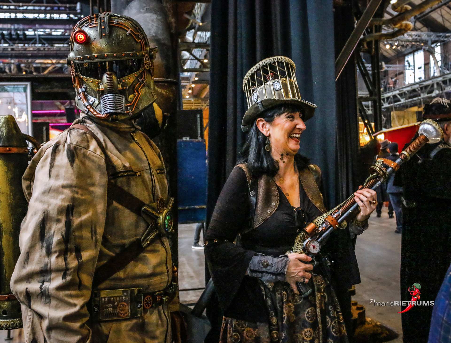 7. Steampunk Jahrmarkt Von futuristischen Techniken bis hin zu