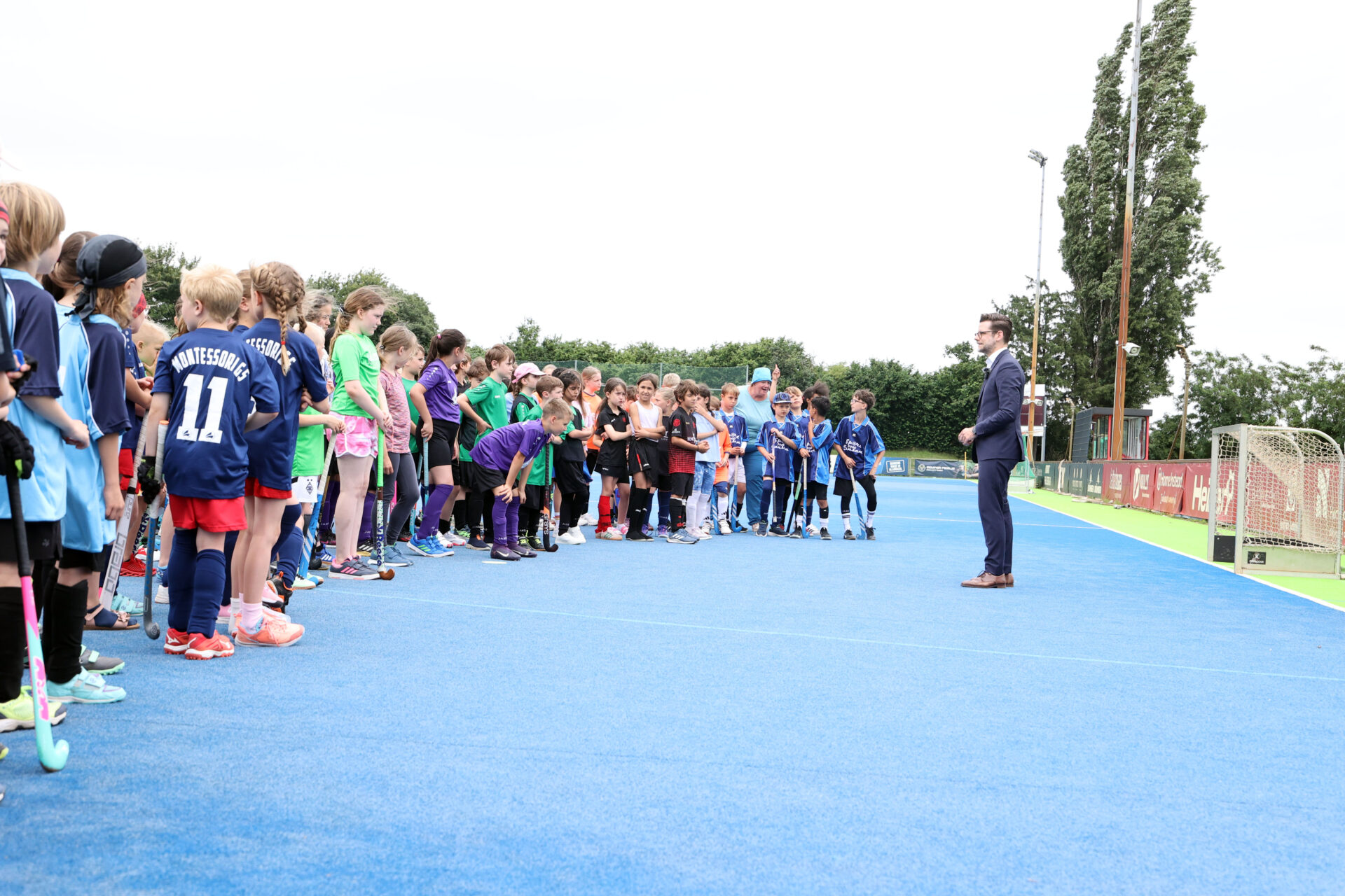 Siegerehrung Hockeygrundschulcup