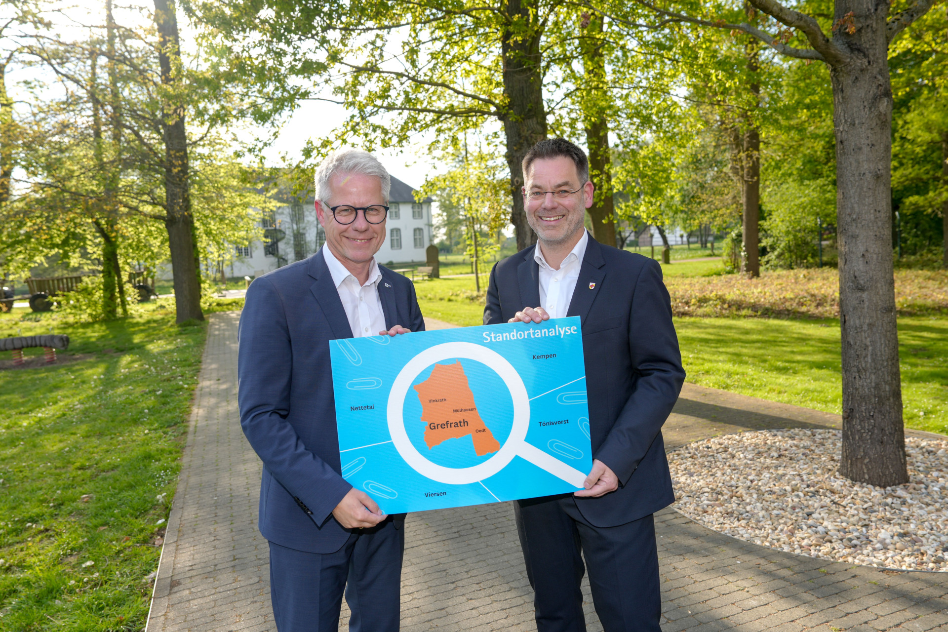 Standortanalyse für Grefrath, Panorama-Konferenzraum des Niederrheinischen Freilichtmuseums (Am Freilichtmuseum 1, 47929 Grefrath).