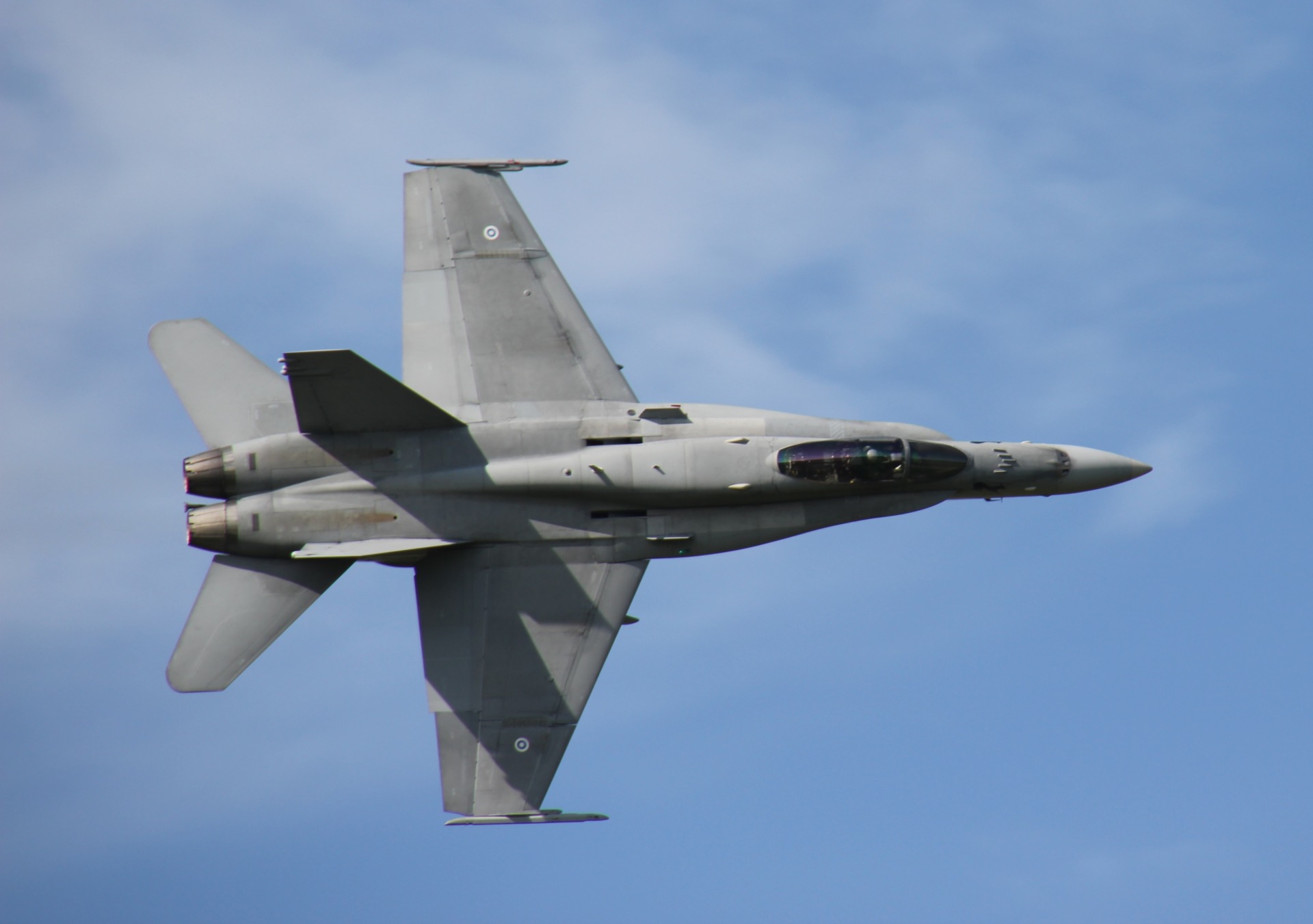 Flugshow Sanicole F18