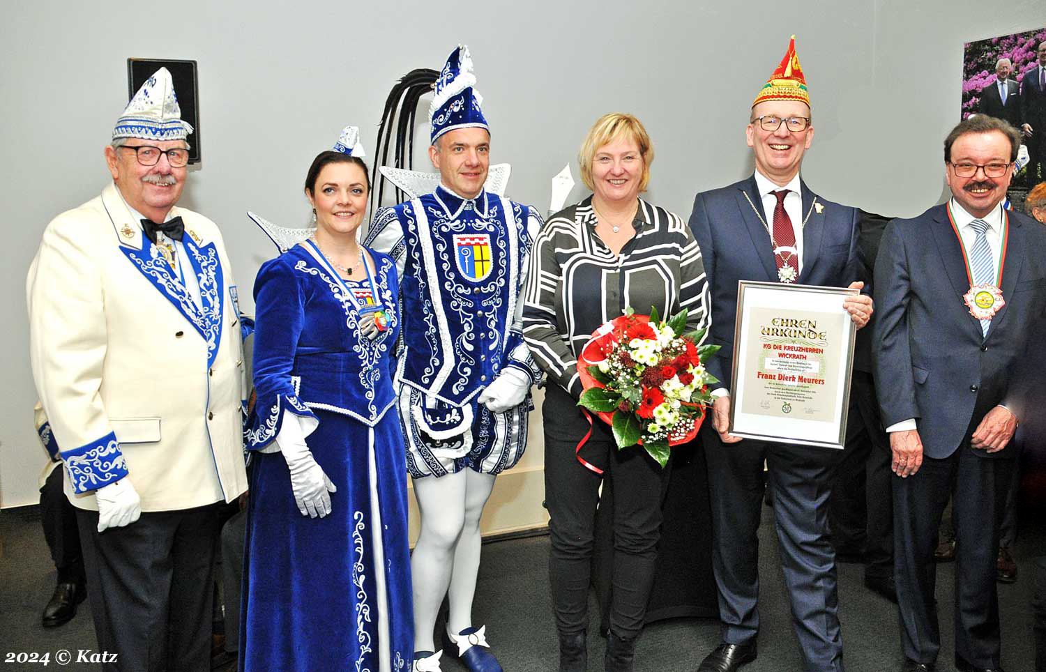 Franz D. Meurers nunmehr 40. Kreuzritter der KG Die Kreuzherren Wickrath 0042_Kreuzritter_Foto Katz