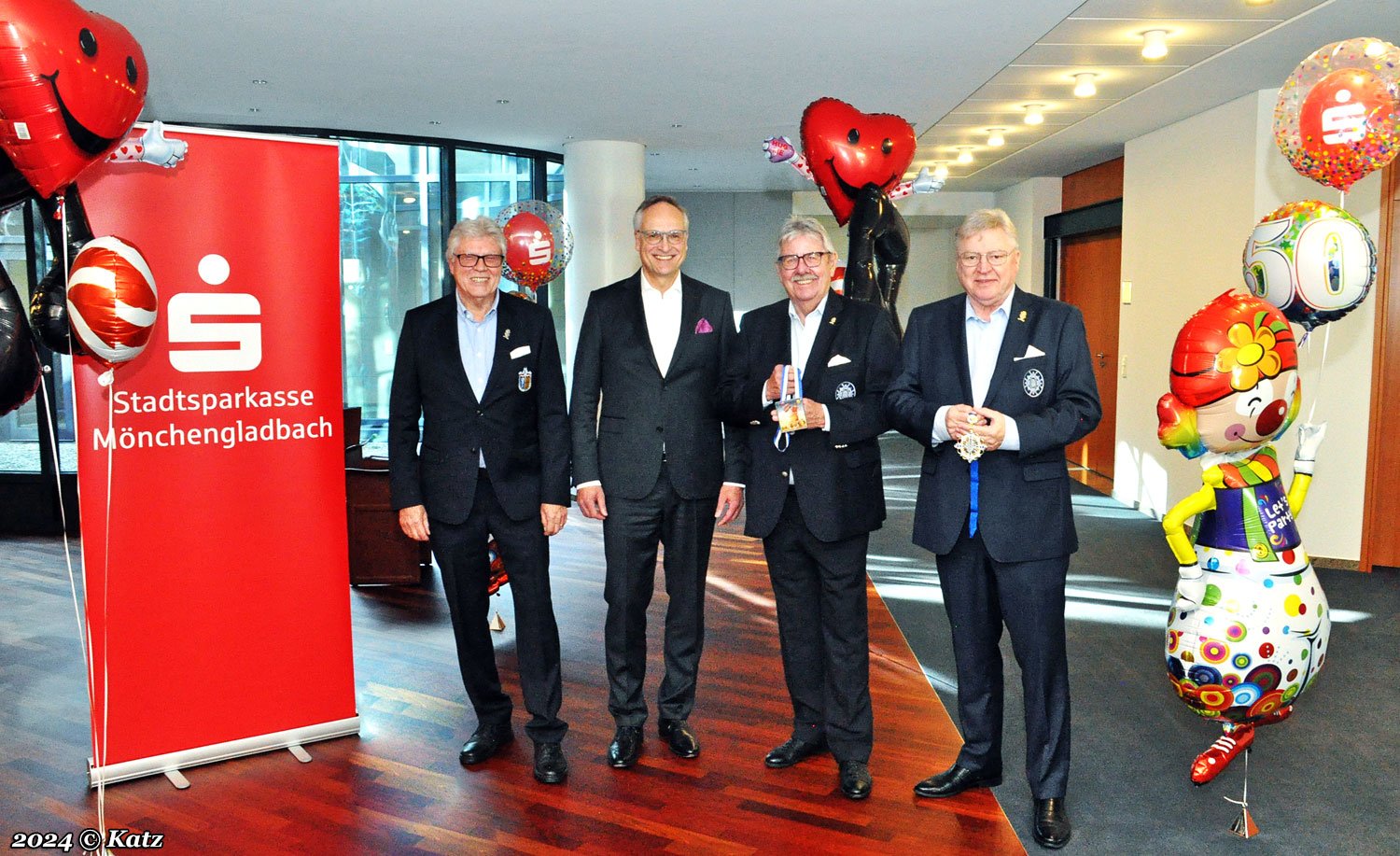 Pressekonferenz des Mönchengladbacher Karnevalsverbandes (MKV) in der Stadtsparkasse Mönchengladbach 010_Pressekonferenz-MKV_Foto Katz