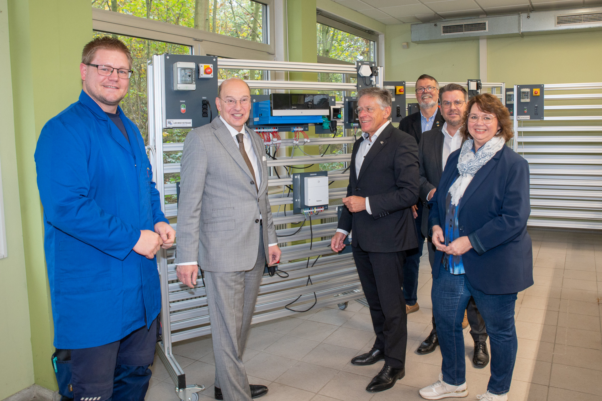 For the training of plant mechanics: Guild presents SHK pavilion at BTI Neuss