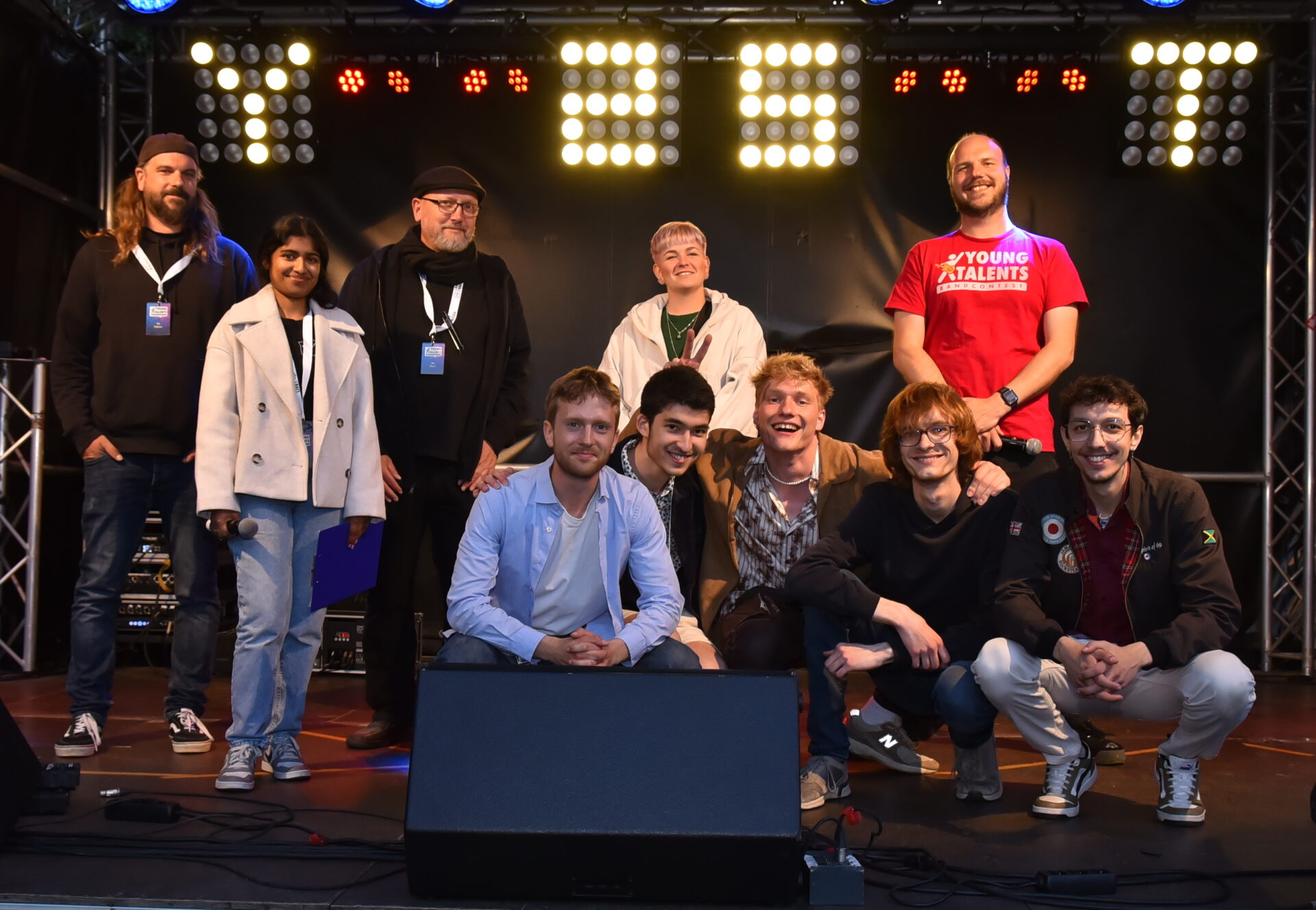 Sieger mit Jury und Orga