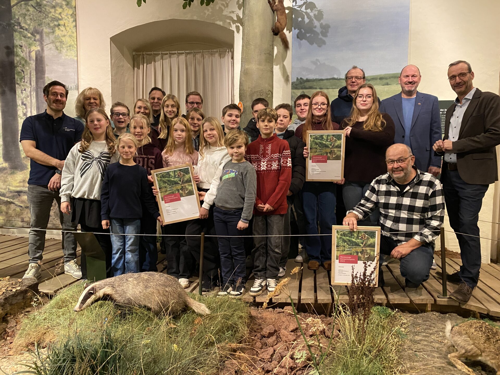 Brüggen: Naturschutzbund (NABU) belegt ersten Platz beim Westenergie Klimaschutzpreis 251119 Foto Westenergie Klimaschutzpreis Brüggen