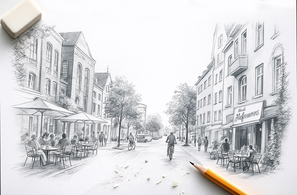 Campusboulevard: Stadt beteiligt Bürgerschaft zur Entwurfsidee 311242P