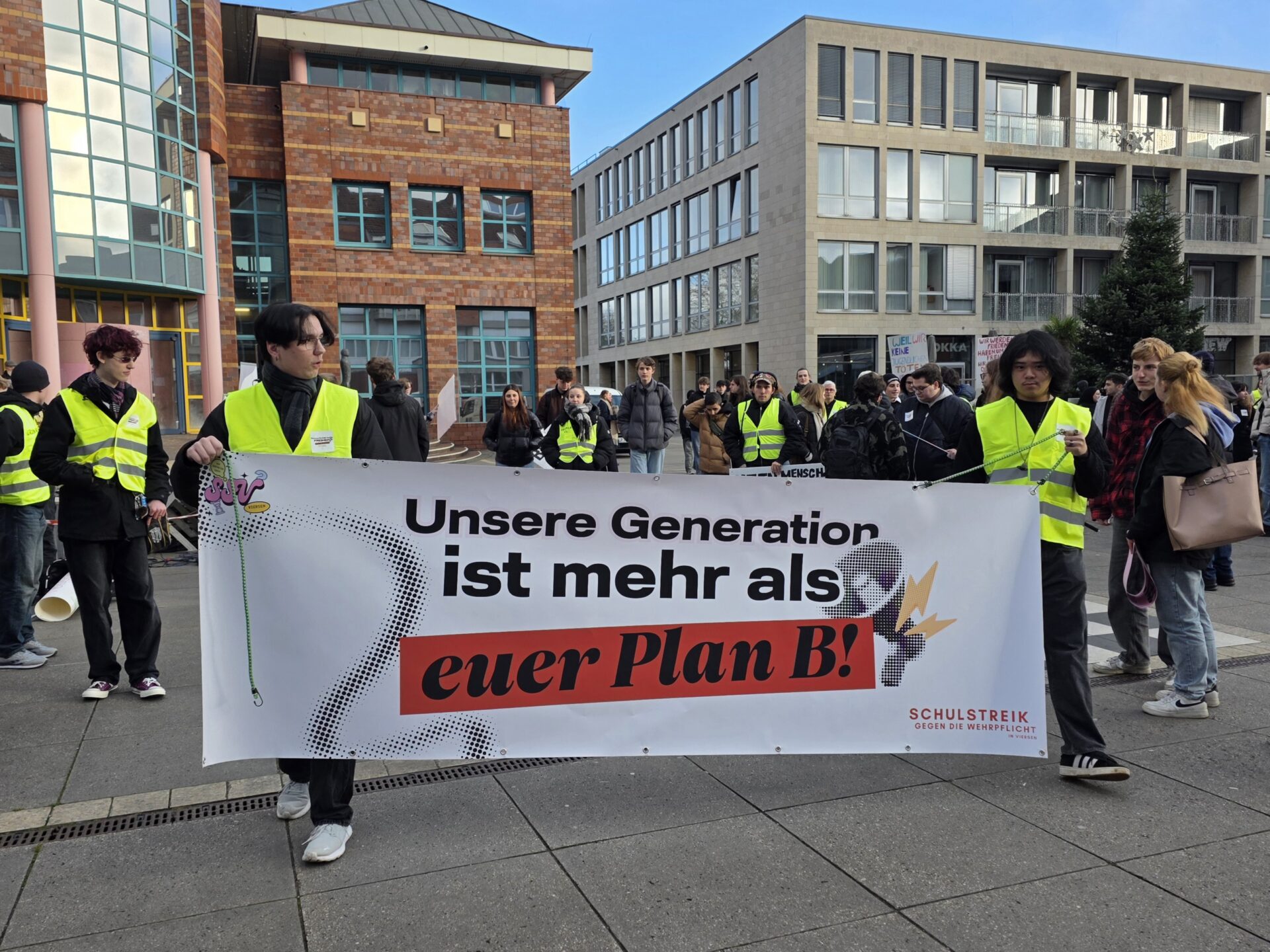 Demo gegen Wehrdienst Viersen (6)