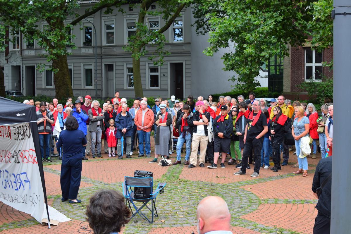 Mahnwache Dülken Asyl (10)