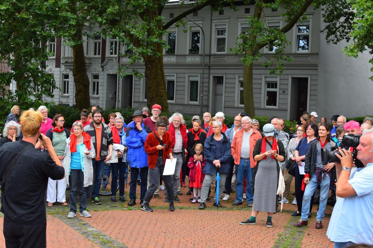 Mahnwache Dülken Asyl (6)