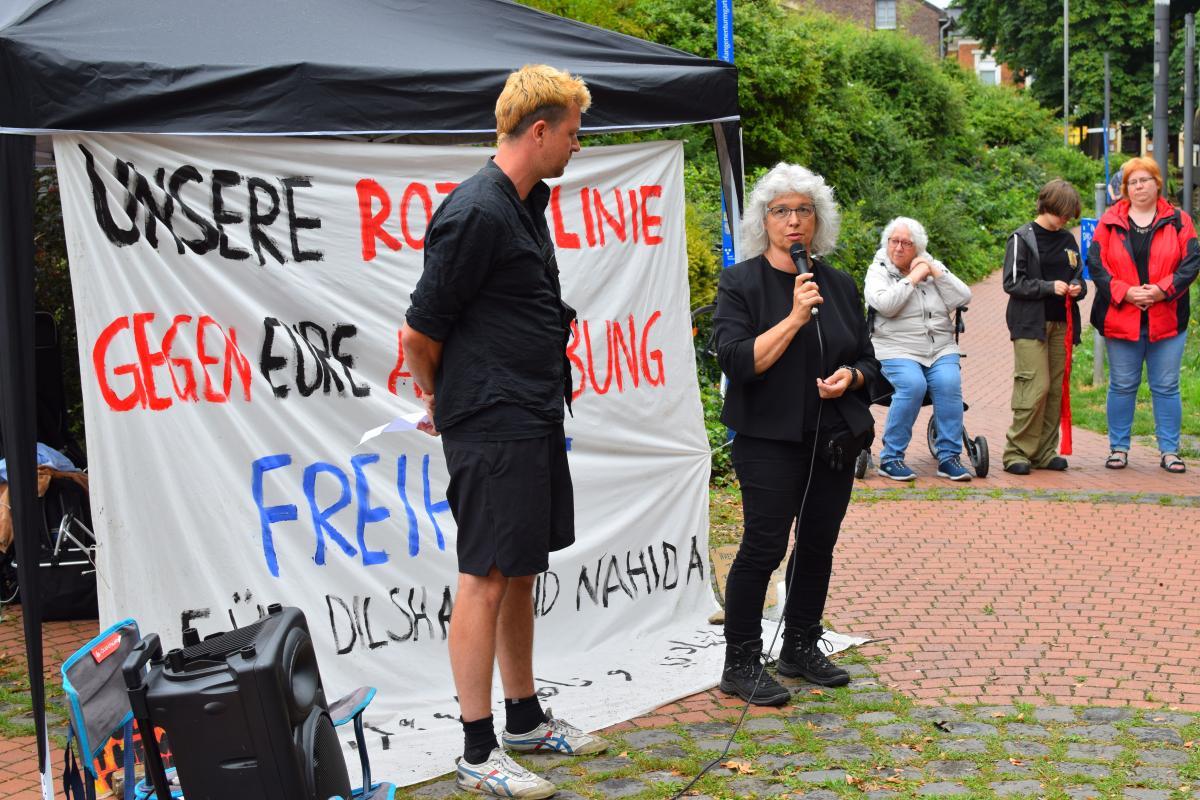 Mahnwache Dülken Asyl (7)